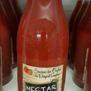 nectar de fraise 1 litre au-potager-de-becheret©