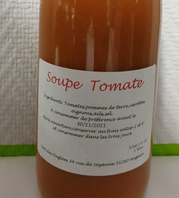 Soupe Tomate au-potager-de-becheret.com©