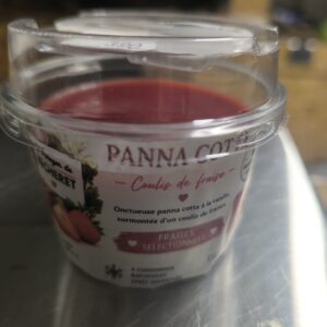 Panna Cotta à la fraise
