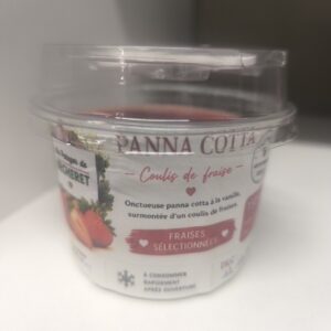 Panna Cotta à la fraise