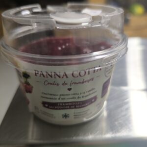 Panna Cotta à la Framboise