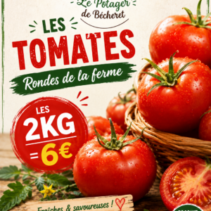Promotion Tomates rondes de la ferme 2kg