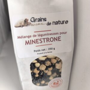 Mélange de légumineuses pour Minestrone (soupe)
