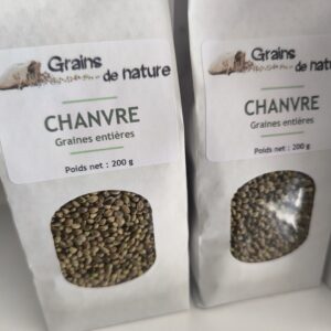 Graines de Chanvre Entières